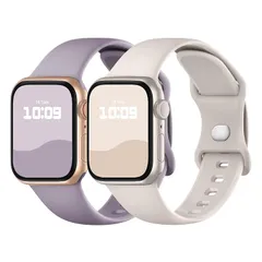 コンパチブル Apple Watch バンド 49mm 46mm 45mm 44mm 42mm アップルウォッチ バンド シリコン製 スポーツバンド iwatch Series 10/9/8/7/SE/6/5/4/3/2/1/Ultra/Ultra2 交換