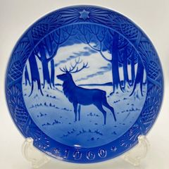 ROYAL COPENHAGENイヤープレート1909年/明治42年 20cm - メルカリ