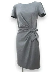 Kay me 半袖ワンピース ケイミー kay me 半袖 ワンピース 膝丈 7 灰系 グレー 無地