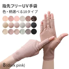 UV手袋 ショート レディース スマホ対応 指なし 携帯操作 滑り止め メッシュ 蒸れない 涼しい 通気性 スマホ操作 日焼け防止 紫外線対策 母の日 敬老の日 7042のサムネイル