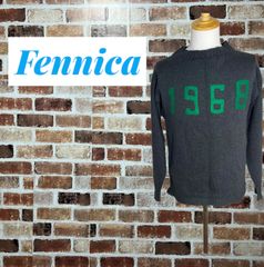 fennica フェニカ セーター スウェット コットン グレー BEAMS
