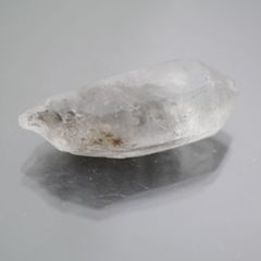 ヒマラヤ ガネーシュヒマール産　エレスチャル ダブルポイント水晶  ダブルターミネーテッド 両剣水晶 1点物  約13.6g 約4.3cm×18cm  ヒマラヤ水晶 骸骨水晶 天然石・置き物