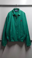 80-90’s Polo Ralph Lauren “Golf Crest” コットンサテン スウィングトップ S ドリズラージャケット