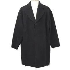 DISCOVERED ディスカバード 18AW ダブルフェイスウールチェスターコート ブラック 2のサムネイル