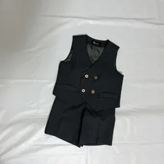 新品未使用 Rocky MOUSE ロッキーマウス 95cm セットアップ 子供用スーツ フォーマル グレー 入園式 結婚式 男の子