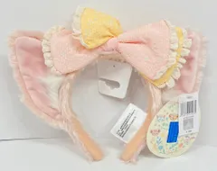 上海ディズニーリゾート カチューシャ Duffy and Friends/春日 2025 リーナベル(ピンク&黄リボン)/Spring Collection 2025 SHDL