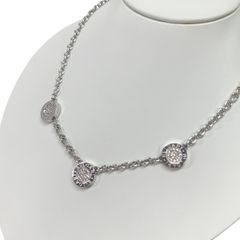 【セールSALE】【中古】BVLGARI ブルガリ ブルガリブルガリ レディース 750WG/3Pオニキス/パヴェダイヤ ネックレス