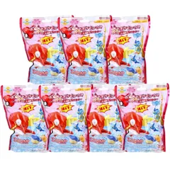 [ 7個 セット ] びっくら？たまご お風呂でポケモンつり ～つりあげろ！水辺のポケモン！～ シャボンのかおり 1個入 バスボール 入浴剤 入浴料 バスボム 男の子 女の子 マスコット おもちゃ プレゼント 3才以上