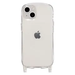 iFace Hang and iPhone 13 ケース クリアケース (クリア/ラメ)【アイフェイス アイフォン13 用 カバー 透明 スマホケース ストラップホール付き 】