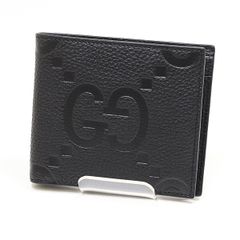 GUCCI グッチ ジャンボGG コインウォレット 二つ折り財布 739479 ブラック 未使用品