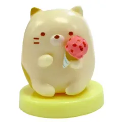 【中古】食玩 トレーディングフィギュア ねこ(アイス) 「チョコエッグ すみっコぐらし3」