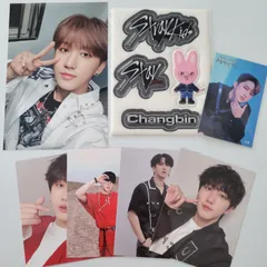 straykids  公式 グッズ UNLOCK ブルーレイ フォト トレカ  ステッカー  チャンビン