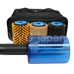 スノーボード（スキー）ワックス掛けブラシ 回転ブラシセット
