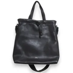A.P.C レザー本革トートバッグ　【⭐︎新品未使用品⭐︎】ブラック A.P.C. レザー トートバッグ | ブラック | FARFETCH JP
