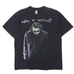 0009 2008 MEXICO製 　XL　ジョーカー　WhySoSirious？ バットマンタグ