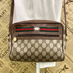 オールドグッチ ショルダーバッグ ポシェット マイクロGG FX68
