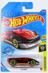 【中古】ミニカー 1/64 EL VIENTO(クリアレッド×ブラック) 「Hot Wheels EXPERIMOTORS」 [GHF36]