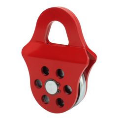 【人気商品】スナッチブロック牽引プーリー ウインチ牽引プーリー 耐荷重力 連続スムーズ操作 赤い色 4T インストール簡単 トラックやトラクターに適用 スナッチブロック