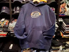 HUF PLUG ME IN HOODIE NAVY Lサイズ