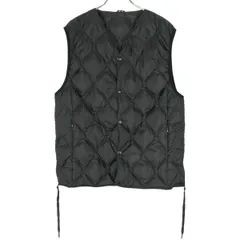 F/CE×TAION エフシーイー×タイオン PACKABLE DOWN VEST インナーダウンベスト  ブラック L