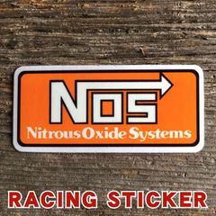 NOS ロゴ ステッカー ◆ ノス レーシング シール ミニサイズ JLMS7
