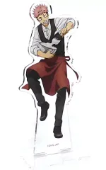 【中古】アクリルスタンド・アクリルパネル 虎杖悠仁 ビッグアクリルスタンド～カフェver.～ 「セガコラボカフェ 呪術廻戦」