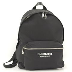 BURBERRY バックパック リュックサック ナイロン ブラック 8063495