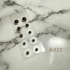 新品未使用◇ 耳ツボジュエリー 10粒 銀粒 クリアシート 金属アレルギー対応 ステンレス製