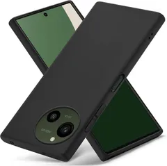 【数量限定】LAYJOY AQUOS R9/R10 ケース ソフト シリコン 黒 TPU 薄型 [SH-51F SH-51E SH-M28]カバー [傷防止 軽量 柔軟 薄型 耐衝撃 ストラップホール付 携帯便利] 全面保護アール10 アール9スマホケース 対のサムネイル