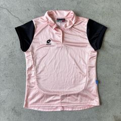 lotto / T-shirt Tシャツ ピンク 黒 #a819