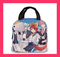 【スタッフおすすめ！】&すとぷり2かわいいランチバッグファッション用品トートバッグ断熱ランチ一流の食品収納ランチバッグ便利なピクニックバッグ暖かいバッグ旅行エコバッグ&