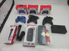 【まとめ売り】Switch ホリパッド コントローラー/マイク/ケース/ドック セット 動作品含む