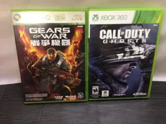 [GEARS OF WAR 戦争機器][CALL OF DUTY GHOSTS] XBOX360 ソフト mEE501 ● ★