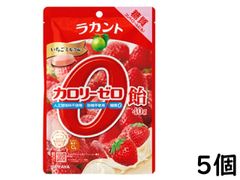 SARAYA ラカント カロリーゼロ飴 いちごミルク味 40g ×5個 賞味期限2024/09/27