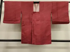 平和屋着物■道行コート　作家物　ふくれ織　斜線文　暈し染め　正絹　逸品　未使用　CAAK3783dy