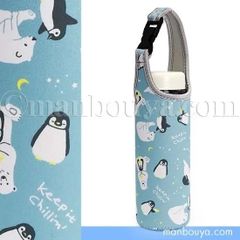 ペットボトルホルダー 動物 ペンギン シロクマ グッズ 水筒ケース カバー 持ち手付 シュガーフェイス