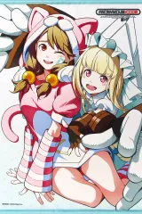 【中古】タペストリー 愛咲もも(モモ)＆宝生乃々花(ノンノ) 描き下ろしB2タペストリー 「PS4/Switchソフト ANONYMOUS;CODE」 アニメイト購入特典