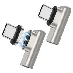 【数量限定】4K/60Hz】 USB C USB タイプC 変換アダプター PD140W 24ピン Thunderbolt3 40Gbps 急速充電 磁石 USB3.1 防塵 For マグネット【 MacBook Pro/Air/Pad 変換アダプタ Pro/