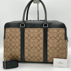 美品】COACH シグネチャー ビジネスバッグ ブリーフケース
