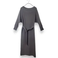 【送料無料】NATURAL BEAUTY BASIC/ナチュラルビューティーベーシック ワンピース 無地  表記サイズ：M レディース 秋冬【古着】【used】【中古】FA0026/160925