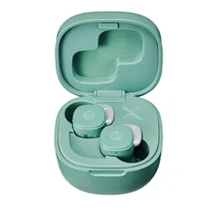 オーディオテクニカ ワイヤレスイヤホン アースグリーン Bluetooth 急速充電 小型 軽量 サスティナブル ATH-SQ1TW STB