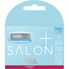 数量限定　Schick(シック) ハイドロシルク サロンプラス 替刃　3コ入　スキンガード付 女性用 カミソリ ホワイト　配送種別：MRのサムネイル