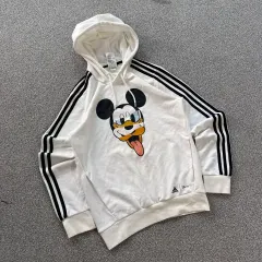 アディダス ミッキーマウス フードTシャツ