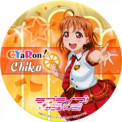 [중고] 코스터(캐릭터) 타카미 치카(CYaRon!) 코스터 [세가 콜라보 카페 러브라이브! 선샤인!! The School Idol Movie Over the Rainbow 제2탄] 음료 메뉴 주문 특전