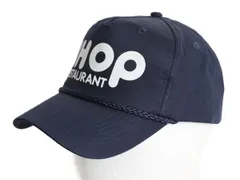 【お得なクーポン配布中!】 デッドストック 90s 企業 ロゴ プリント ベースボール キャップ フリーサイズ / コットン アイホップ トラッカー ハット 帽子 ワンポイント