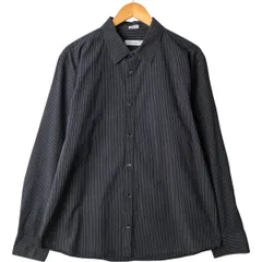 古着 00年代~ カルバンクライン Calvin klein 長袖 コットンストライプシャツ メンズXL相当/eaa594270
