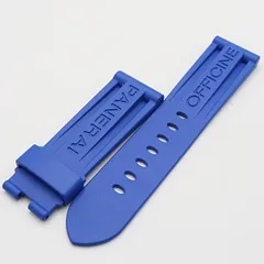 パネライ純正レザーバンド ライトブルー24-22mm パネライ純正レザーバンド ライトブルー24-22mm