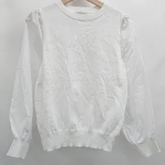 ◇ Θ アデイインザライフ ユナイテッドアローズ 長袖 プルオーバーシャツ サイズ表記なし ホワイト系 レディース E  【1507250001300】