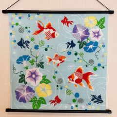 中川政七商店購入⭐︎タペストリー金魚⭐︎美品 中川政七商店】 定価 5940円！ミニタペストリー 金魚 - メルカリ