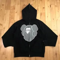 2025年最新】APE KAWS パーカーの人気アイテム - メルカリ